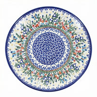 Polish Pottery Overhead Shot Garden Of Eden Cake Plate
