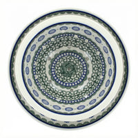 Polish Pottery Overhead Shot Maia Berry Bowl & Plate