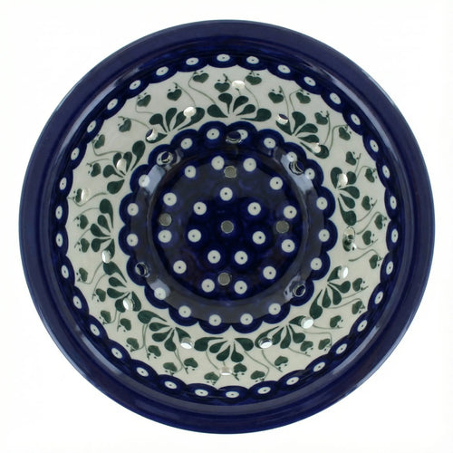 Polish Pottery Overhead Shot Alyce Berry Bowl & Plate