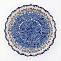 Polish Pottery Overhead Shot Memory Garden Pie Plate