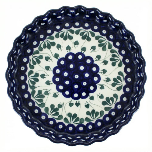 Polish Pottery Overhead Shot Alyce Torte Plate