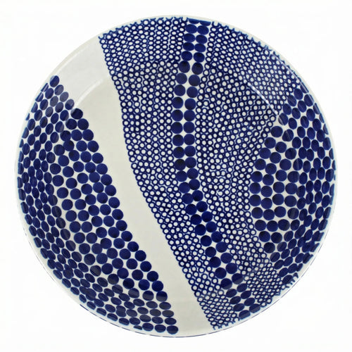 Polish Pottery Overhead Shot Zara Pie Plate
