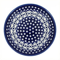Polish Pottery Overhead Shot Xandra Pie Plate