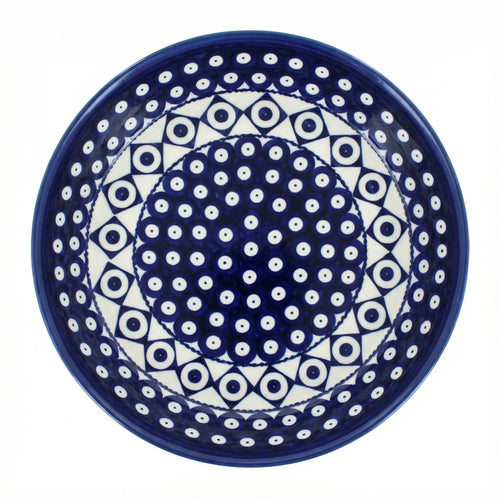 Polish Pottery Overhead Shot Xandra Pie Plate