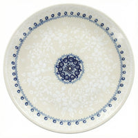 Polish Pottery Overhead Shot Victoria Lunch Plate