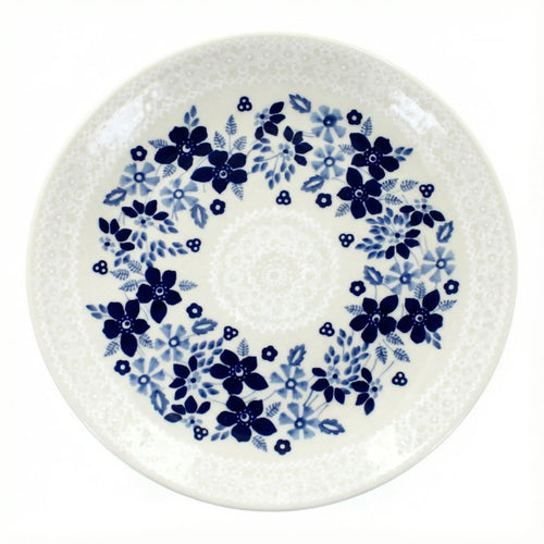 Polish Pottery Overhead Shot Christiana Lunch Plate