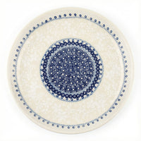 Polish Pottery Overhead Shot Victoria Large Dinner Plate