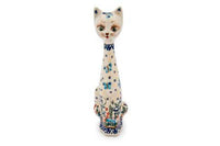 Garden of Eden Medium Cat Polish Pottery