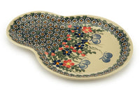 Garden Butterfly Breakfast Plate Polish Pottery