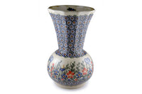 Garden Butterfly Vase Polish Pottery