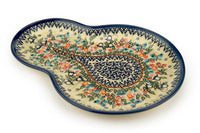 Garden of Eden Breakfast Plate Polish Pottery
