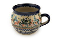 Garden of Eden Bubble Soup Mug Polish Pottery