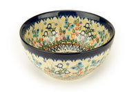 Garden of Eden Cereal/Soup Bowl Polish Pottery