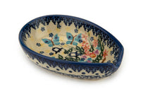 Garden of Eden Small Spoon Rest Polish Pottery