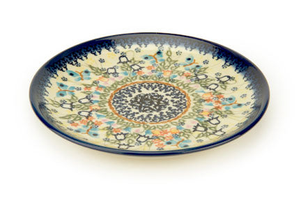 Garden of Eden Dessert Plate Polish Pottery