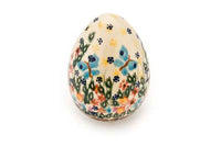 Garden of Eden Medium Decorated Egg Polish Pottery