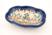 Garden of Eden Soap Dish Polish Pottery