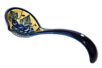 Grapes Soup Ladle Polish Pottery