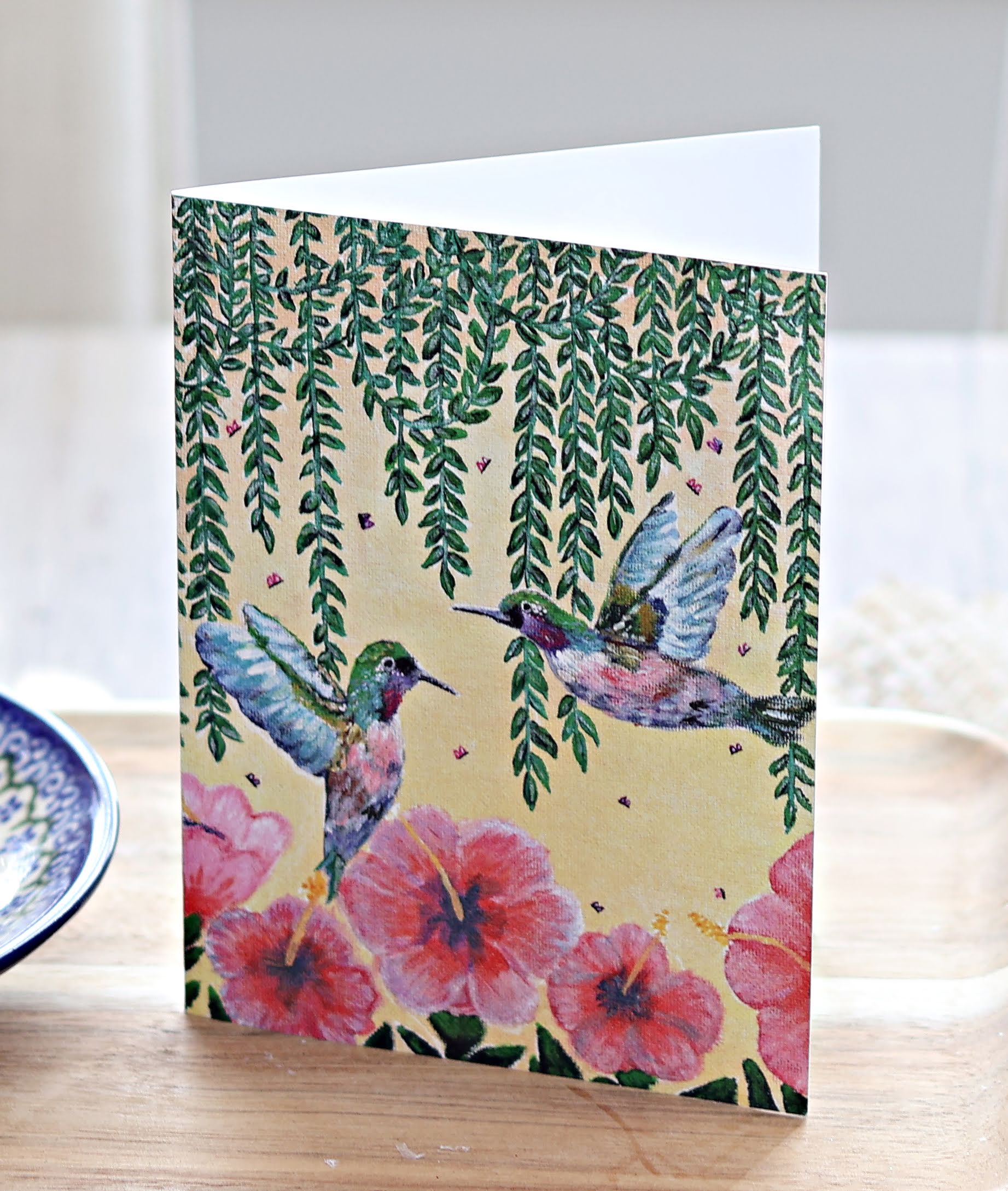 Hummingbird – Blue Rose Pottery