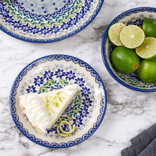 Hallsey Dessert Plate Polish Pottery