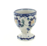 Polish Pottery Sunflower Egg Cup