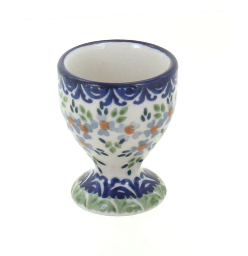 Polish Pottery Summer Vine Egg Cup