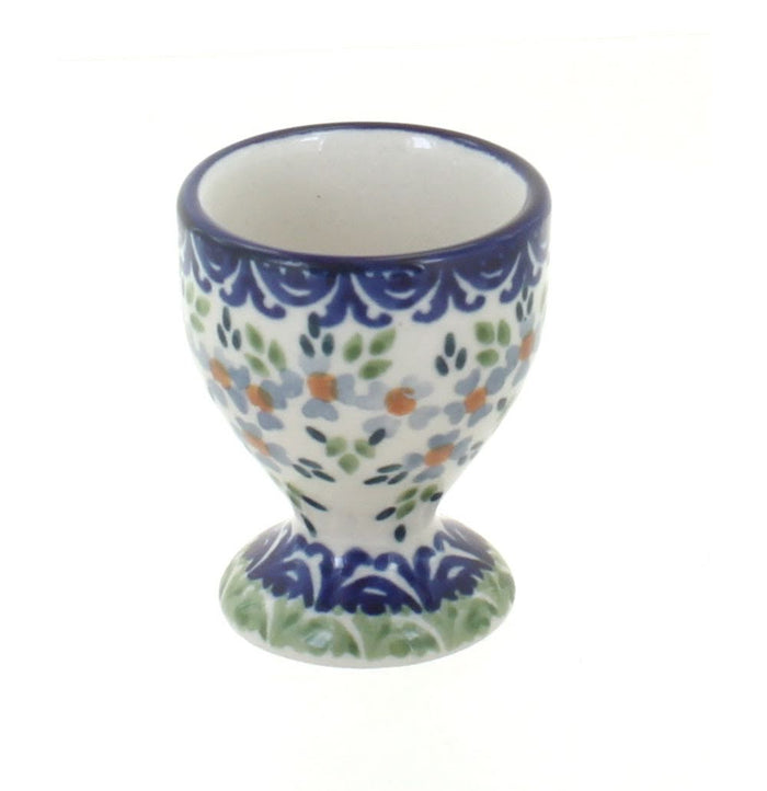 Polish Pottery Summer Vine Egg Cup