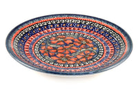 Jungle Flower Dessert Plate Polish Pottery
