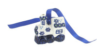 Polish Pottery Festive Fir Locomotive Ornament