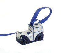 Polish Pottery Festive Fir Deco Auto Ornament