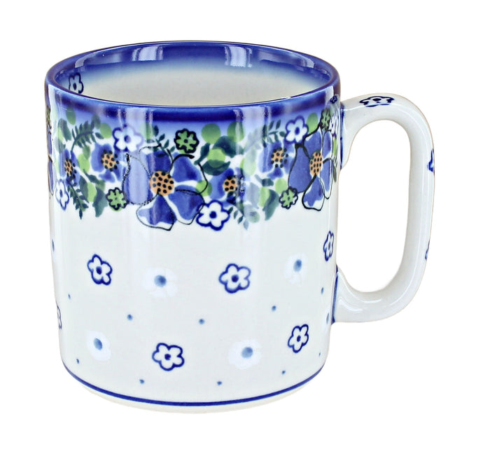 Polish Pottery Hannah Plain Coffee Mug