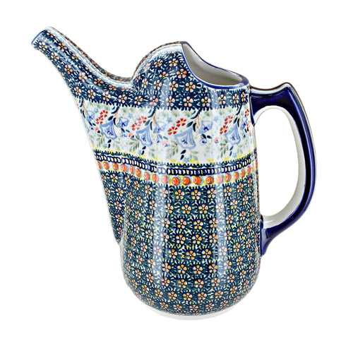Polish Pottery Periwinkle Watering Can