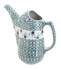 Polish Pottery Sage Floral Watering Can