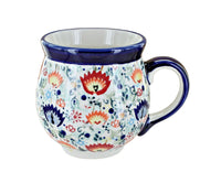 Polish Pottery Desert Oasis Large Bubble Mug