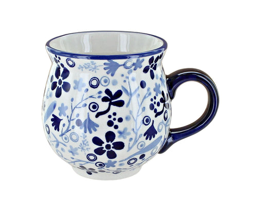 Polish Pottery Darcy Large Bubble Mug
