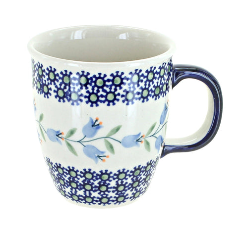 Polish Pottery Tulip Coffee Mug