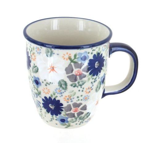 Polish Pottery Carnival Coffee Mug