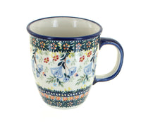 Polish Pottery Periwinkle Coffee Mug