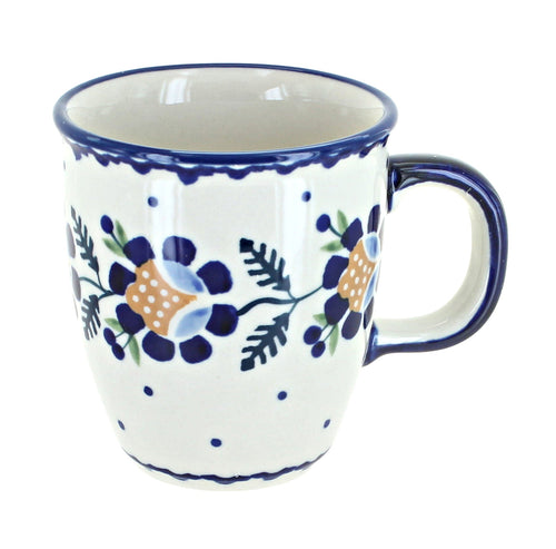 Polish Pottery Sunflower Coffee Mug