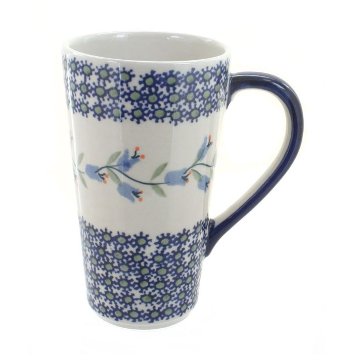 Polish Pottery Tulip Large Coffee Mug