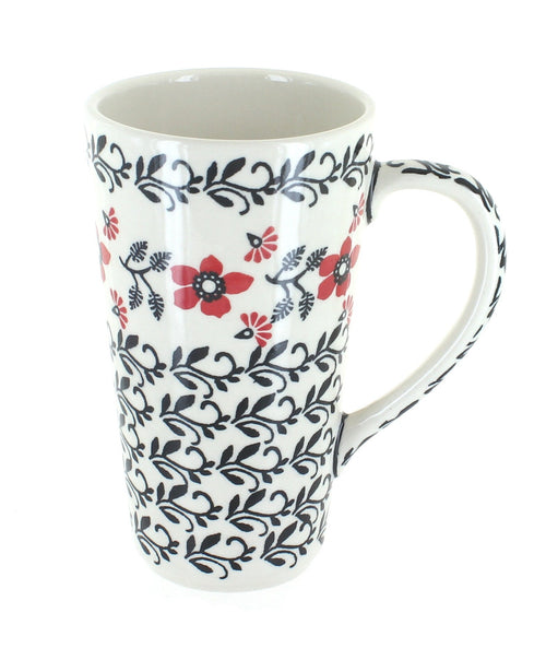 Polish Pottery Scarlett Ivy Large Coffee Mug