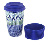 Polish Pottery Brienna Travel Coffee Mug