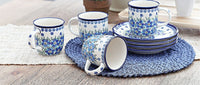 Kalina Dessert Plate Polish Pottery