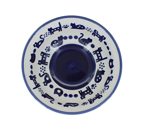 Kitty Paws Cereal/Soup Bowl Polish Pottery