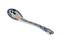 Polish Pottery Garden Bouquet Sugar Spoon