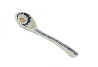 Polish Pottery Peach Blossom Sugar Spoon