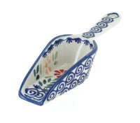 Polish Pottery Garden Bouquet Scoop