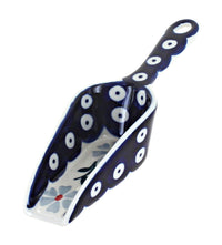 Polish Pottery Blue Violet Scoop