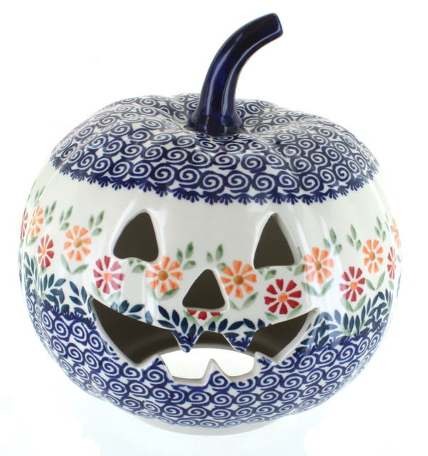 Garden Bouquet Large Pumpkin Luminary