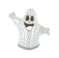 Polish Pottery Small Dots Ghost Luminary